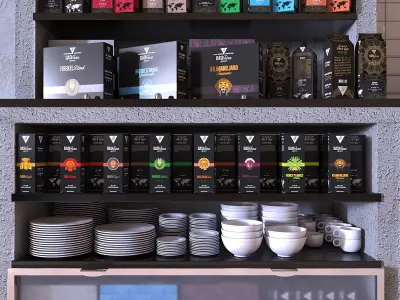 FRANKE T600 4 and Polar Fridges and Dasifreres 3D model