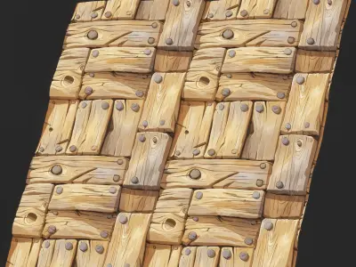 Stylized Wood Seamless Texture  Texture