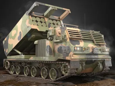  M270 Multiple Launch Rocket System PBR 