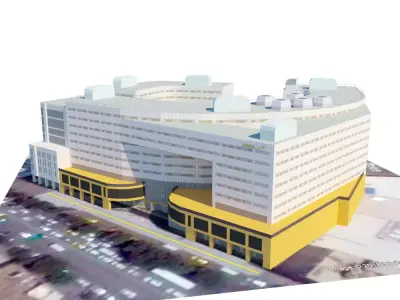 IRN MASHHAD ARMAN SHOPPING CENTR Low-poly 3D model