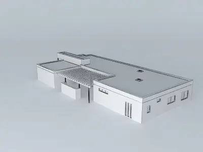 Modern House Free 3D model
