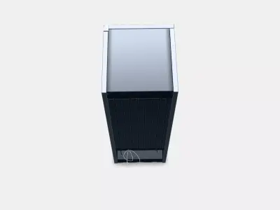 Beko RSSE415K40SN Single door refrigerator E 3D model