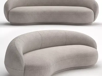Tacchini Julep sofa 3D model