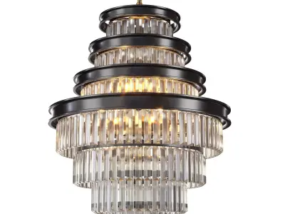 Wellmet Crystal Chandelier 3D model