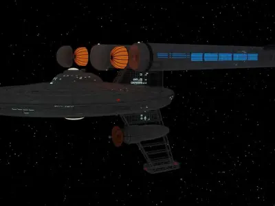Hook-Class Cruiser 3D model