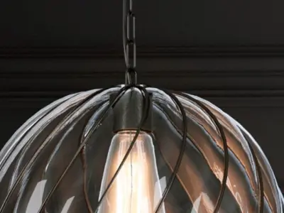 Hanging lamp LOFT HOUSE P-165 3D model