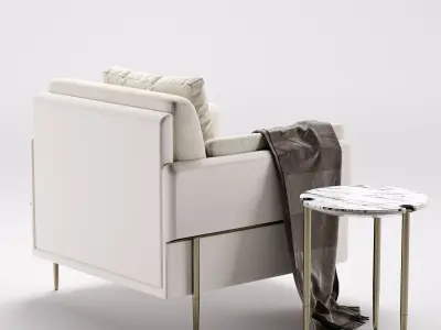 Armchair Zero Z170 3D model