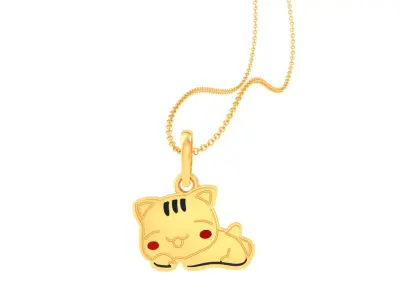 Kids Pendants 3dm STL OBJ FBX Renders Details 3D print model 23
