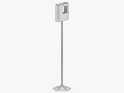 1446 - Floor Lamp Low-poly 3D model