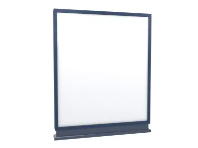 Advertising Display LCD Mockup v7 003 Low-poly 3D model