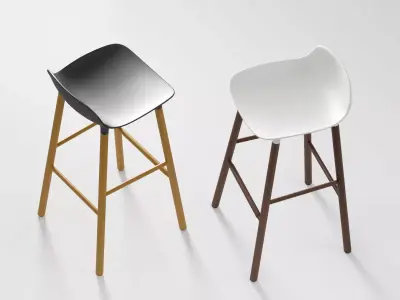 Form Barstool 3D model
