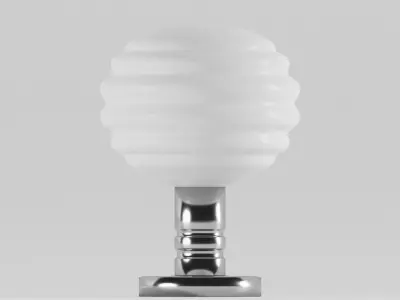 Retro Table Lamp 3D model