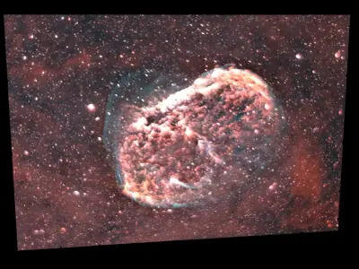 Crescent Nebula 3D model
