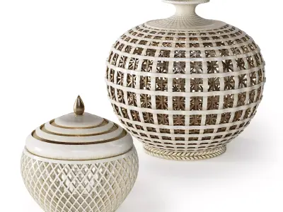 Vases Set 05 3D model