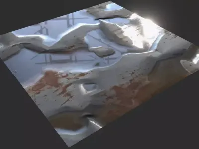 Rain Water Rusted Metal 2k 4k Textures Texture