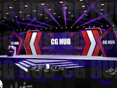 Event Design 3D model