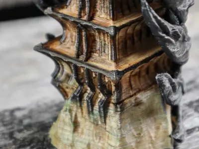 Shadow Wings Tower 3D print model