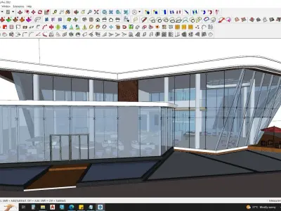 Showroom Display interior 3d model 3D model