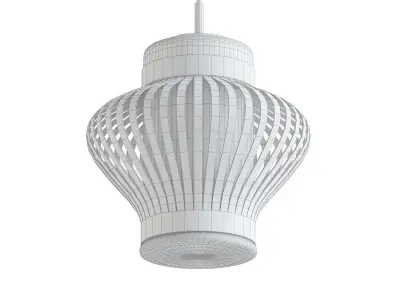 Warm Nordic Opal Lamella 3D model