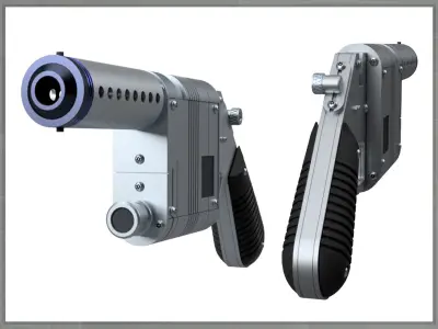 Rey NN14 Blaster 3D print model