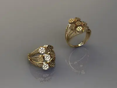 turtorial ring 3D print model