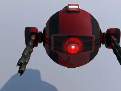 Sci Fi Drone 3D model get