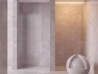Marble wall 179 3D model