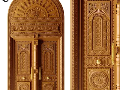 Classic Door N02 3D model