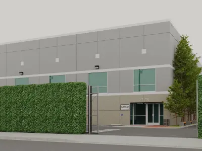 Scranton Business Park - The Office Building 3D model