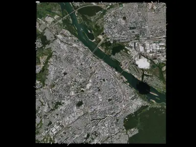 Novosibirsk - Russia 3D model