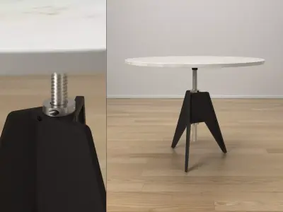 Screw Table 3D model
