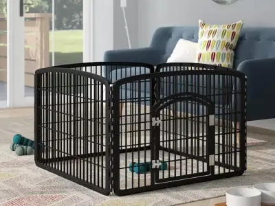 Humboldt Exercise Panel Door Play Pet Pen 3D model