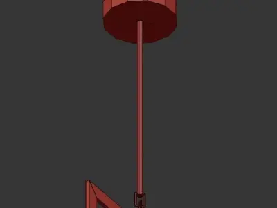 Mattison Chandelier 3D model