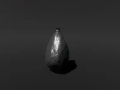 Garbage Bag Pack - Game Ready - Low Poly Low-poly 3D model