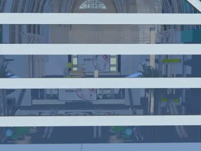 The NEW CENTURY GLOBAL CENTER 2020 3D model