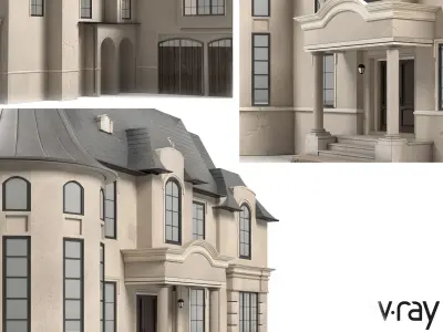 French House 3D model