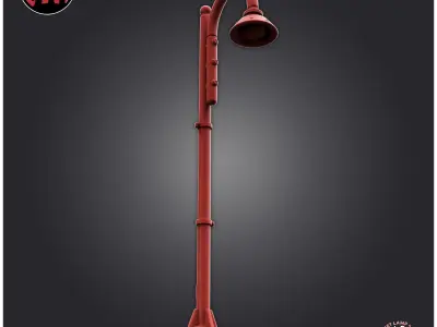 Street Lamp 3D print model