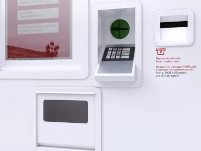 Stopping pavilion 3D model