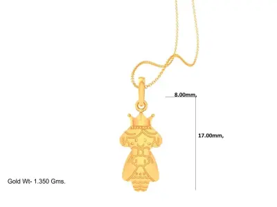 Kids Pendant - 64 3D print model