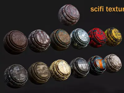 scifi textures pack Texture