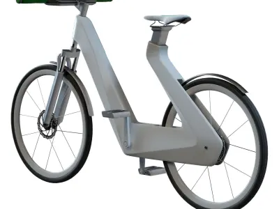 Rehau Onno eBike Low-poly 3D model