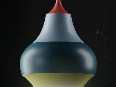  Cirque Pendant Light 3 Size by Louis Poulsen 3D model