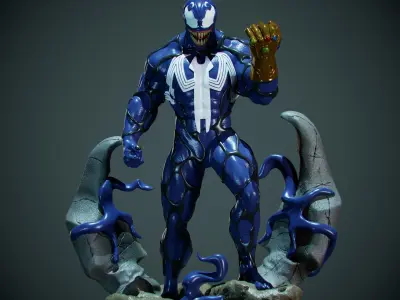venom infinty 3D model