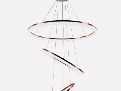 Chandelier Citilux Electron CL710105RS LED 3D model