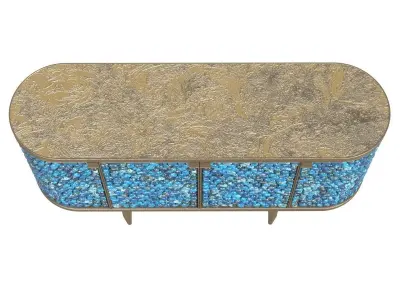 Galerie Glustin four door sideboard 3D model