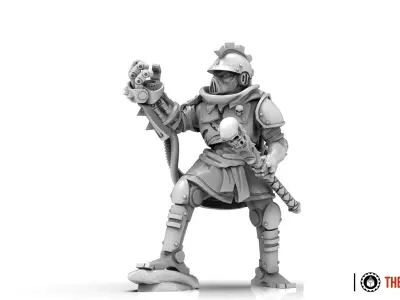 Dark Techno - Infantxii Specialists and Recruits 3D print model