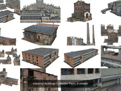  Industrial Buildings Collection Pack