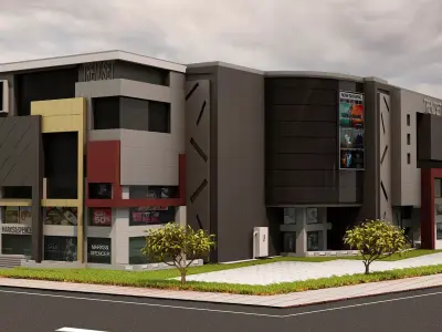 Shopping Mall 3D model