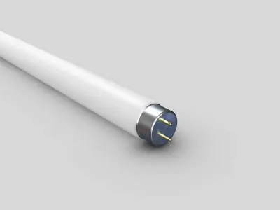 Fluorescent Tube 3D model