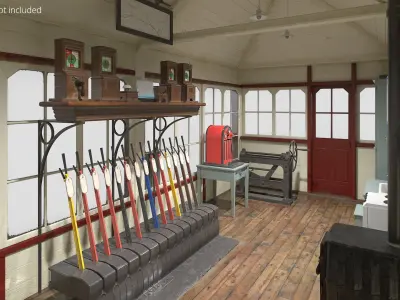  Full Signal Box Setup with Block Instruments and Stove 